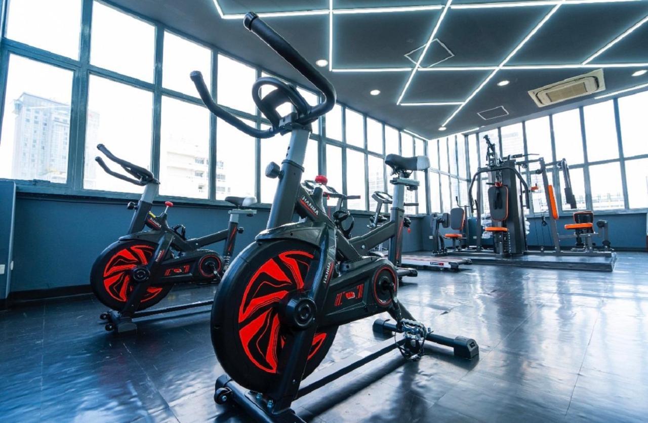 โรงแรมแซฟไฟร์ กรุงเทพมหานคร ภายนอก รูปภาพ A stationary bicycle